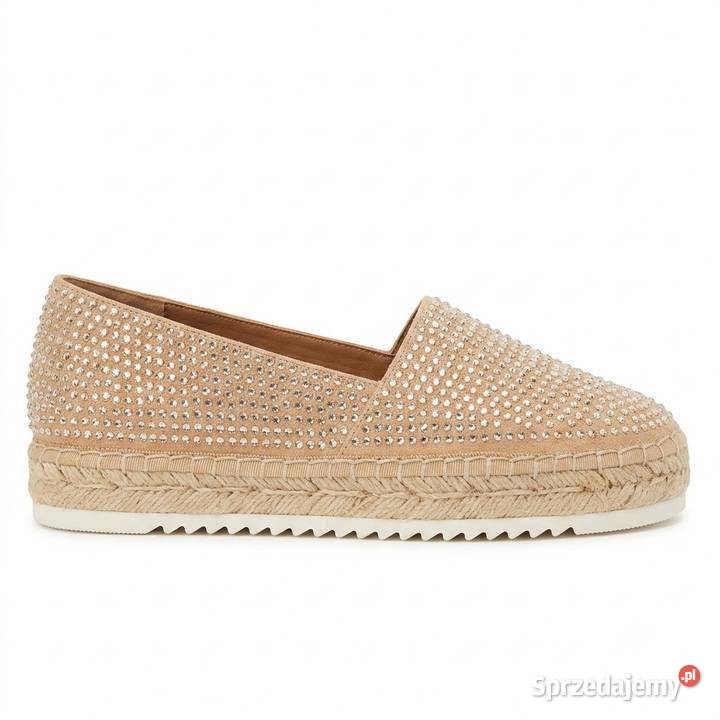 Luksusowe Skórzane Espadryle ALMA EN PEA V250276 podkarpackie Cmolas