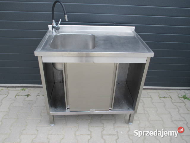 Zlew Gastronomiczny 1 Komorowy Drzwi Suwane Ostrów Wielkopolski