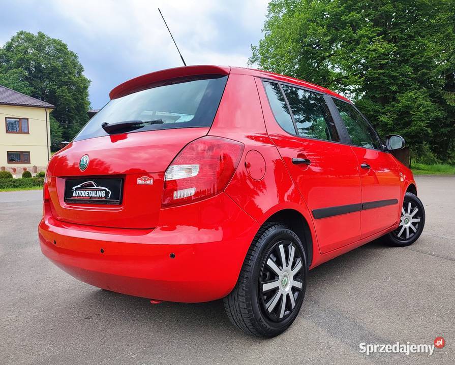 Ładna nie zgnita Skoda Fabia 12 benzyna 2012 203 autoalarm Škoda Domaradz