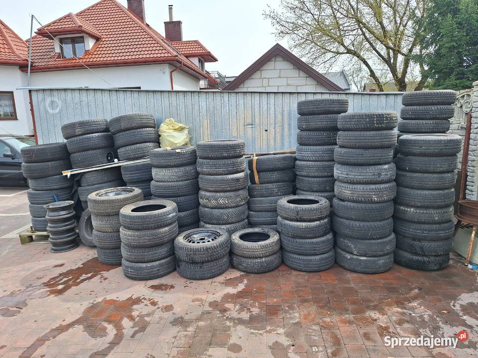 Sprzedam oponki NOWA DOSTAWA Całe koła LATO i nieuszkodzony Ciechanowiec