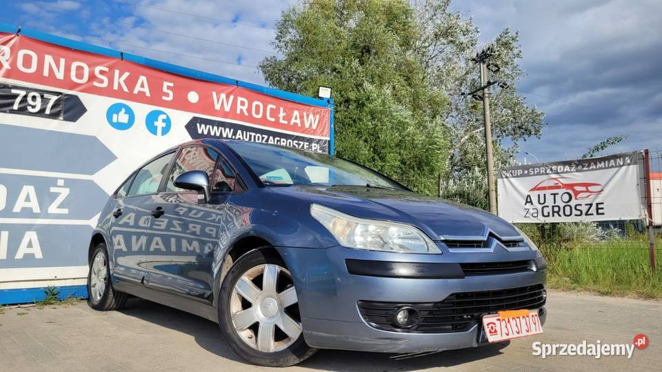 Citroen C4 16 HDi Klimatyzacja Elektryka C4 dolnośląskie Wrocław