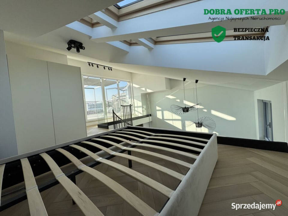 2poziomowe mieszkanie loft dwa tarasy