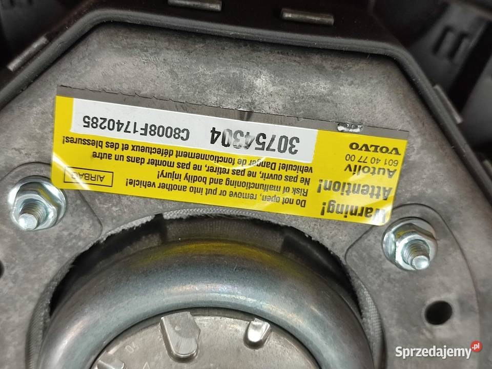 PODUSZKA POWIETRZNA AIRBAG KIEROWCY VOLVO XC90 I