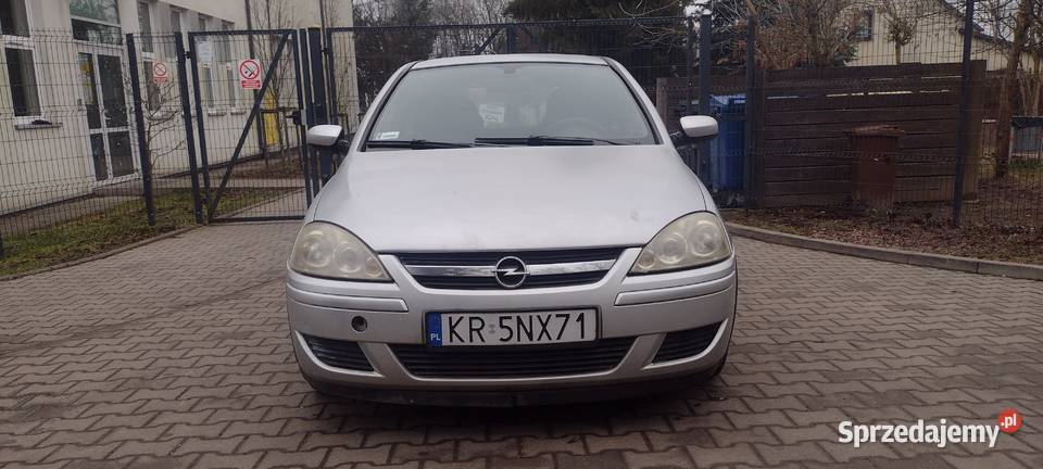 opel corsa 12 16v klimatronik wspomaganie okazja Rok produkcji 2005 małopolskie Kraków