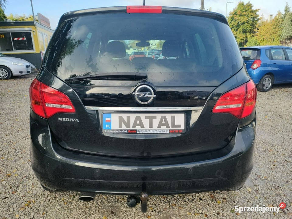 Opel Meriva Cosmo Super stan140 II 2010 czarny Bydgoszcz sprzedam