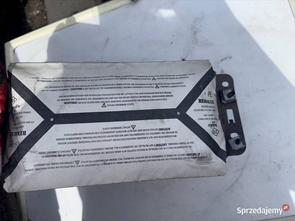 Poduszka airbag Renualt Laguna II Ostrów Wielkopolski sprzedam