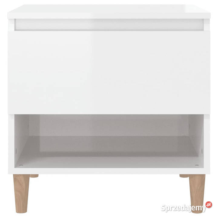 Szafki nocne 2 wysoki połysk białe 50x46x50 mazowieckie Warszawa sprzedam