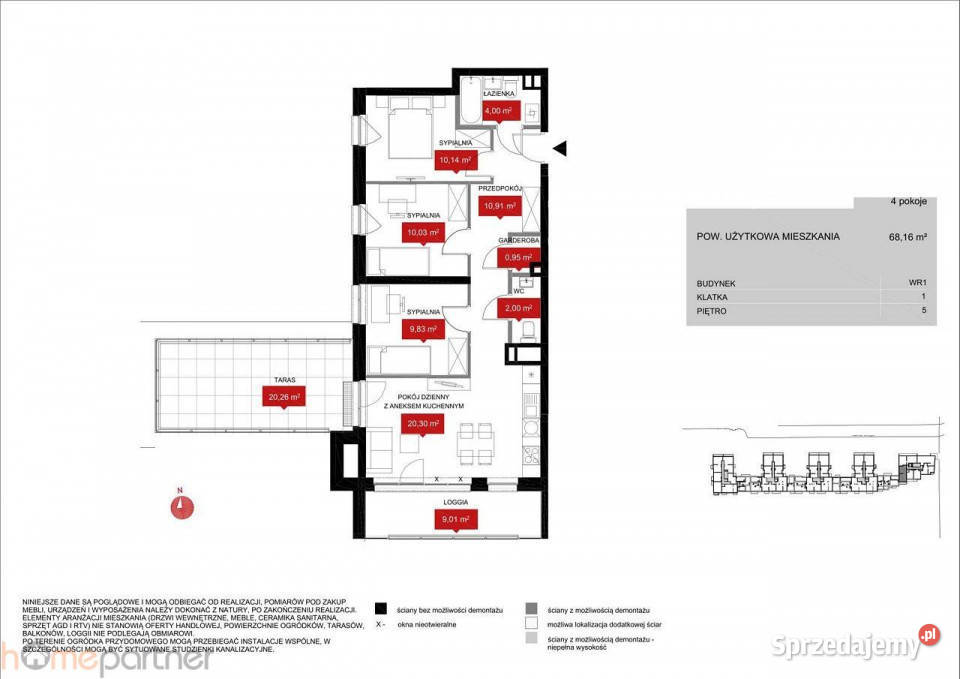 Mieszkanie Wrocław Kleczkowska 682m2 4pokojowe Sprzedaż