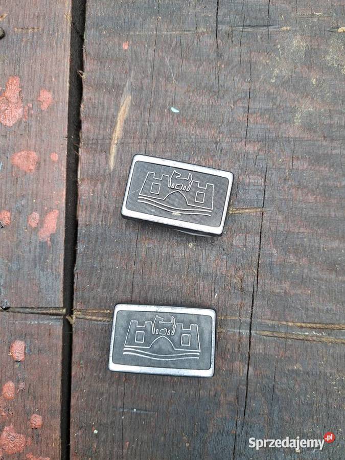 Emblematy VW Wolfsburg w błotnik para polo 2 Brzesko