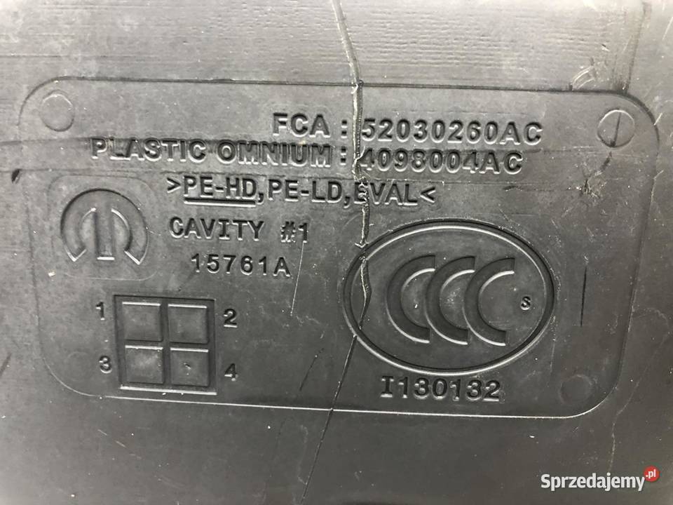 ZBIORNIK BAK PALIWA JEEP COMPASS II 14 sprzedam