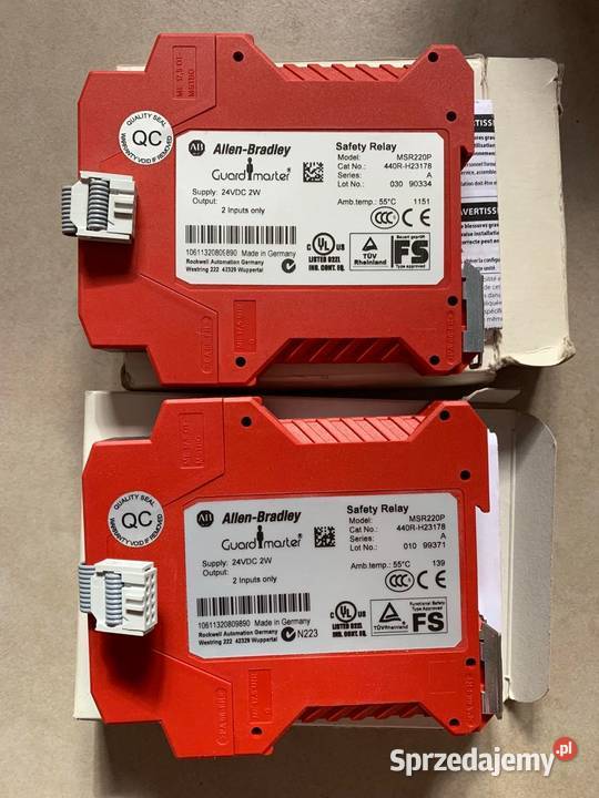 Allen Bradley MSR220P Safety Relay