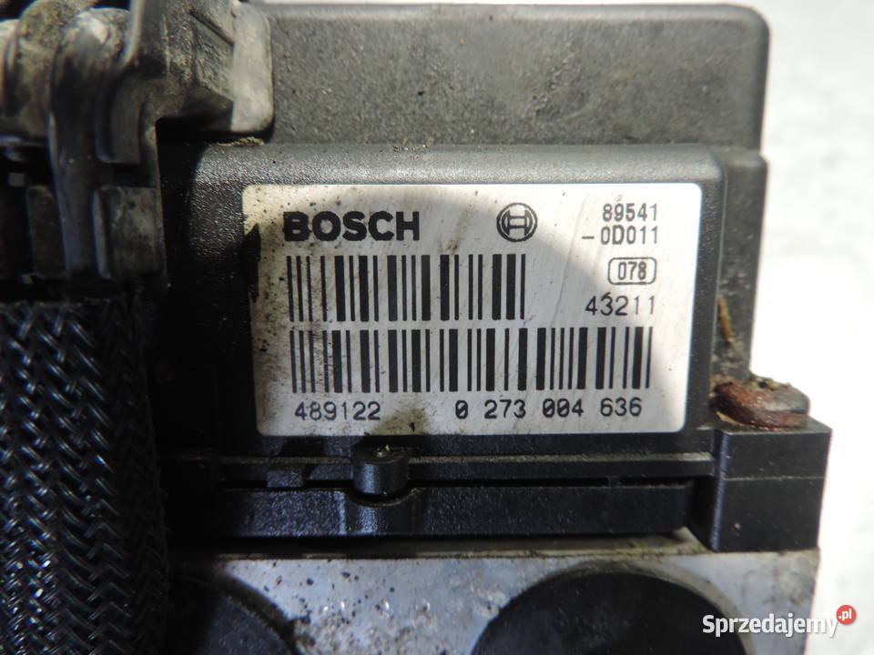 TOYOTA YARIS 1 POMPA STEROWNIK ABS 0273004636 Nowy Sącz