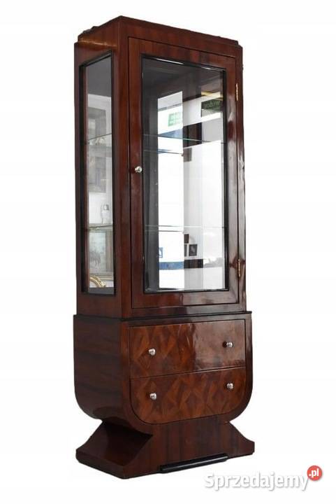 Witryna Art Deco Gablotka Serwantka Salon Kraków