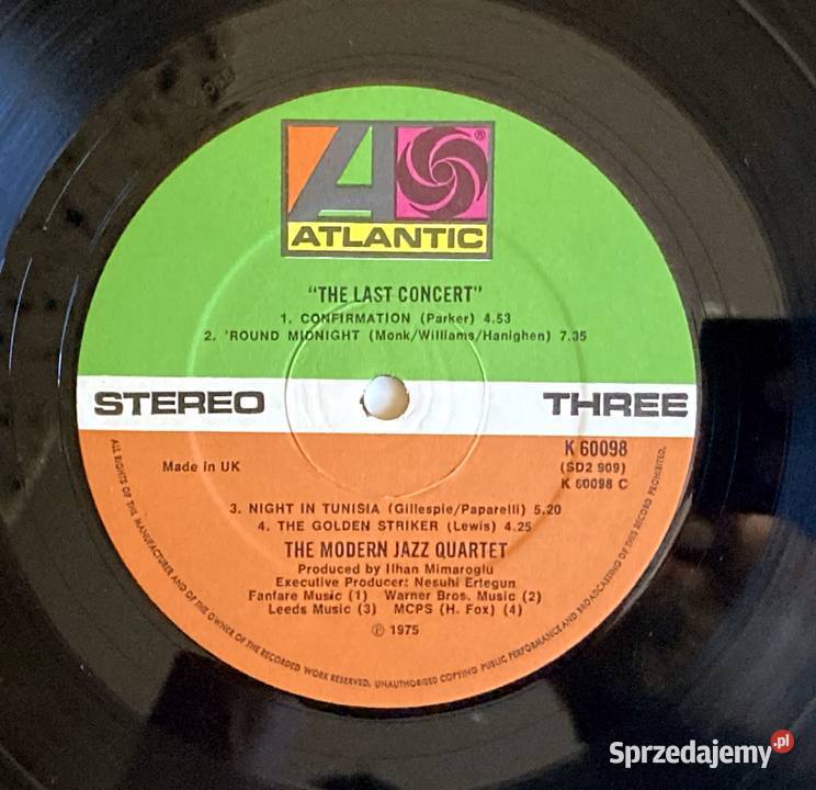 The Modern Jazz Quartet The Last Concert