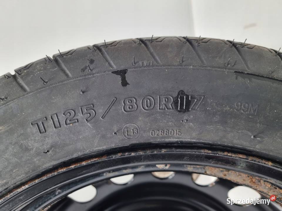 KOŁO DOJAZDOWE Audi A4 B6 B7 dojazdówka 12580 lubelskie Chełm