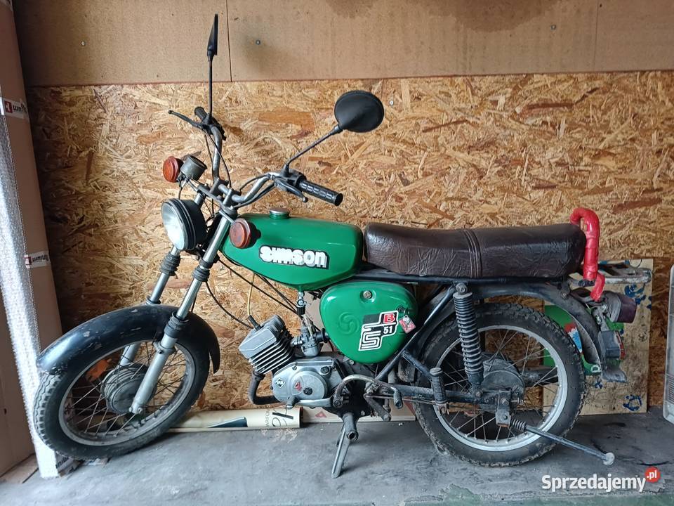 Simsona S51 zarejestrowany 4 biegi wielkopolskie