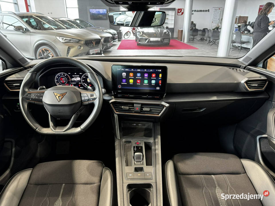 Cupra Leon Sportstourer 15 eTSI 150 DSG 2023 r garażowany małopolskie