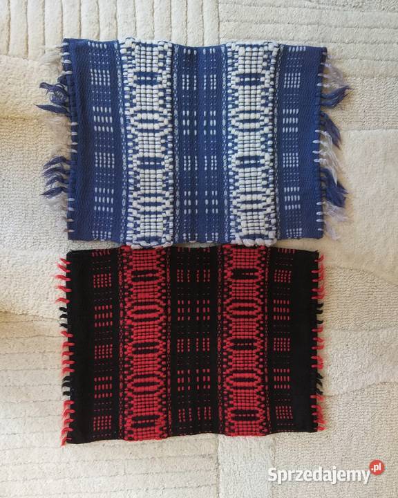 2 dekoracyjneozdobne poszewki z przelomu lat mazowieckie Warszawa