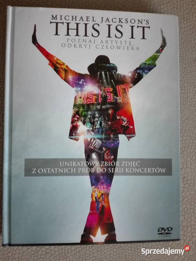 Michael Jacksons This is it Album z filmem na DVD Sosnowiec