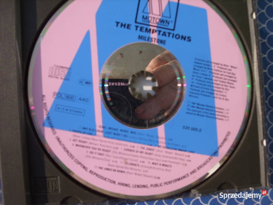 SOUL CD THE TEMPTATIONS MILESTONE 1991 dolnośląskie Wołów