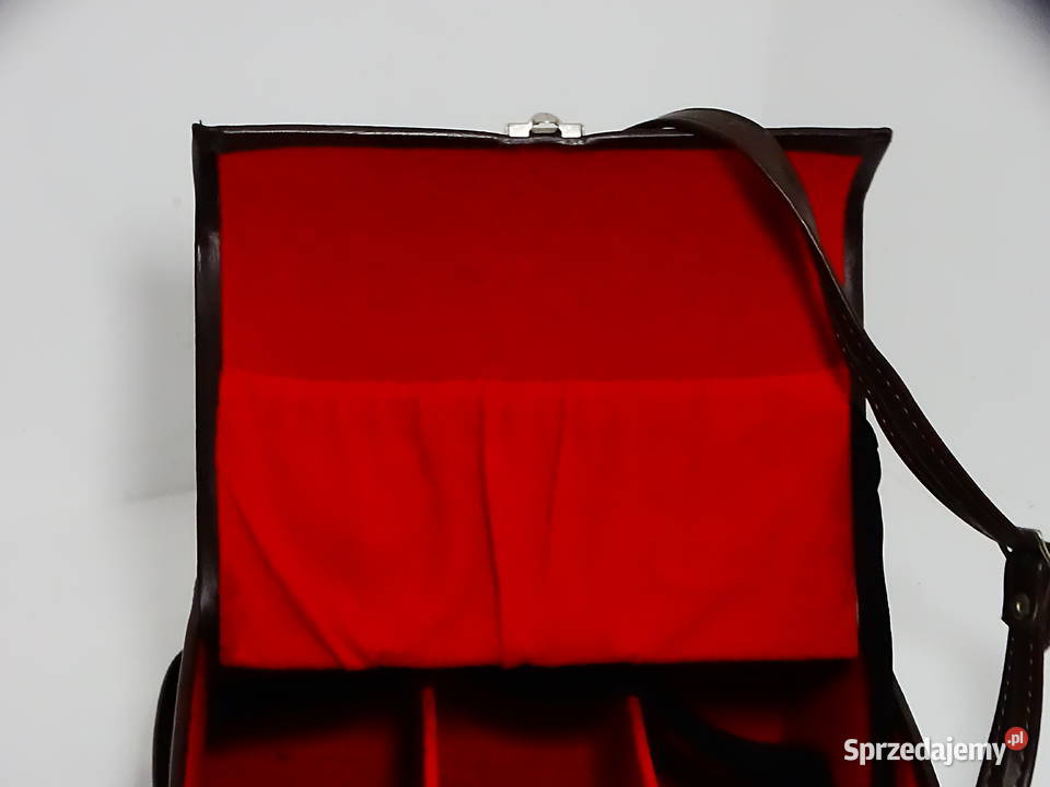 Skórzana torba futerał fotograficzna