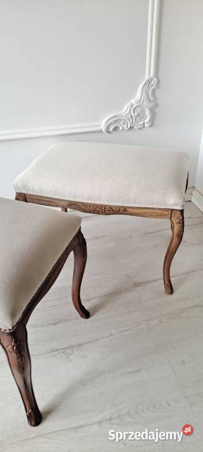 Stylowa pufa podnóżek stołek siedzisko taboret Pufy i podnóżki Szczecin