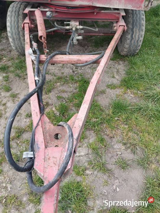 Przyczepa wywrotka Pronar T653 4 t uszkodzony