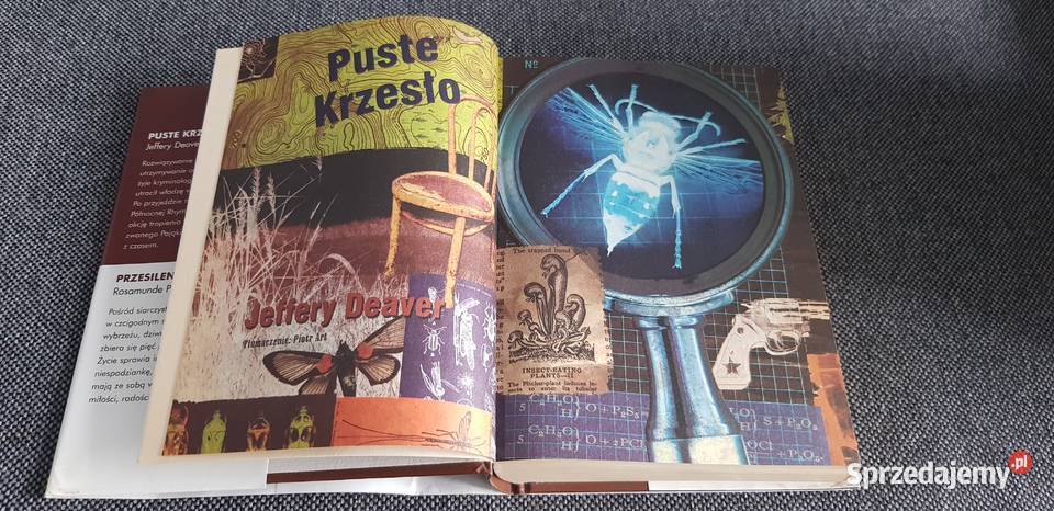 Książka Jeffery Deaverpuste krzeslo Dąbrowa Górnicza
