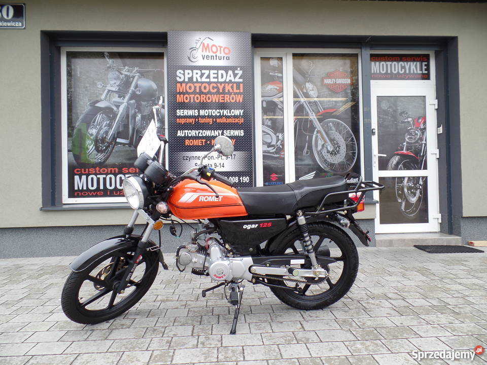 Romet Ogar 125 klasyka gatunku w niskiej