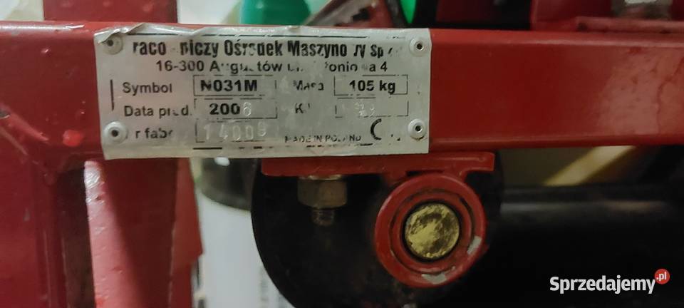 Rozsiewacz nawozów Motyl Pom nieuszkodzony Łagów
