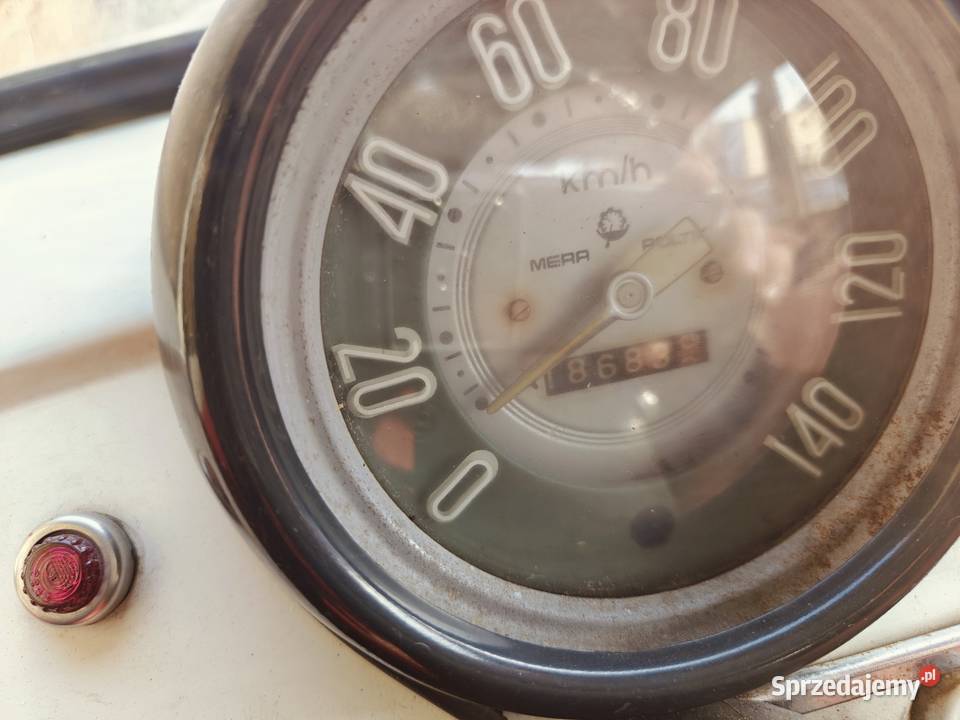 Syrena 105 zarejestrowana OC na chodzie Wodzisław Śląski