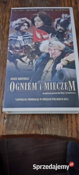 Ogniem i Mieczem Oryginalna kaseta video VHS przygodowy