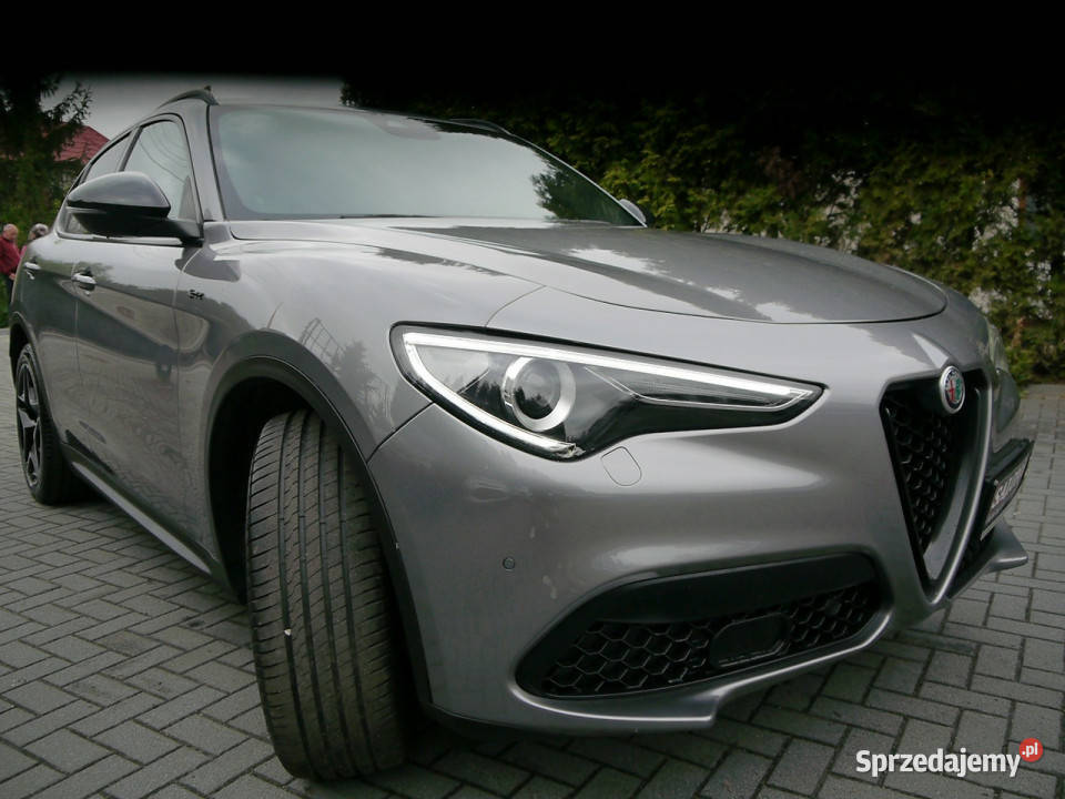 Alfa Romeo Stelvio 22 Full Led Skóra Navi Stan ogranicznik prędkości Częstochowa