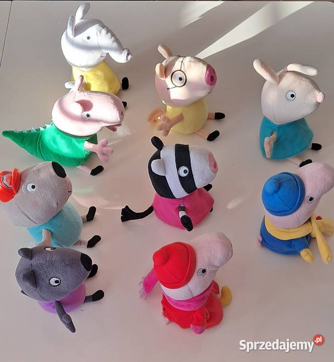 Maskotki z bajki Świnka Peppa