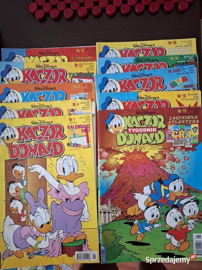 Komiks Kaczor Donald kredowy papier Łódź sprzedam