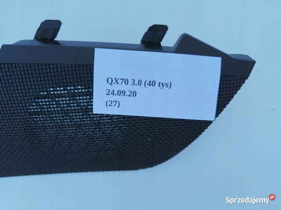 KRATKA OSŁONA GŁOŚNIKA LEWY PRZÓD INFINITI QX70 wielkopolskie Nowy Tomyśl