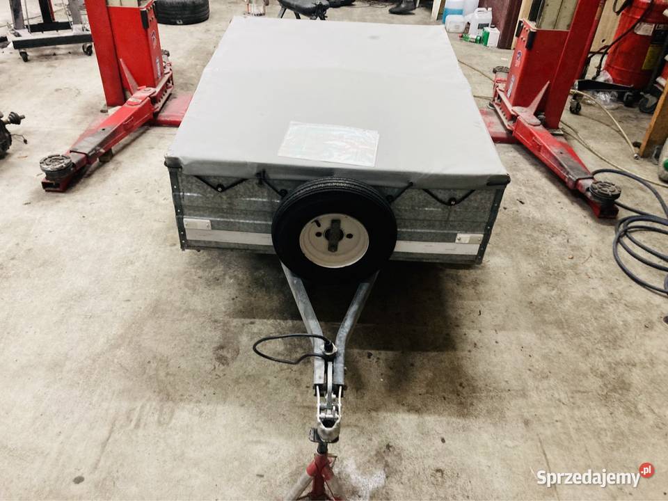 Przyczepka lekka DMC 400 IFA z Niemiec stan Rok produkcji 1987 zachodniopomorskie Pyrzyce