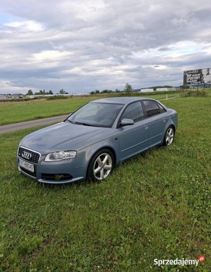 Audi A4 B7 16 MPI Sline 2x Zadbane Czarny Dunajec sprzedam