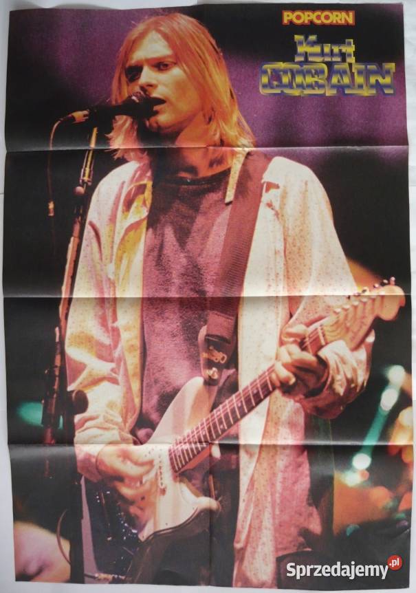 PLAKATY COBAIN KURT WYPRZEDAŻ ŚWIAT PLAKATÓW kujawsko-pomorskie Bydgoszcz sprzedam