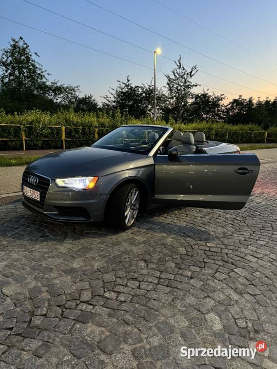 Audi A3 Cabriolet 8V 20 TFSI 220 quattro niski 75000km Białystok