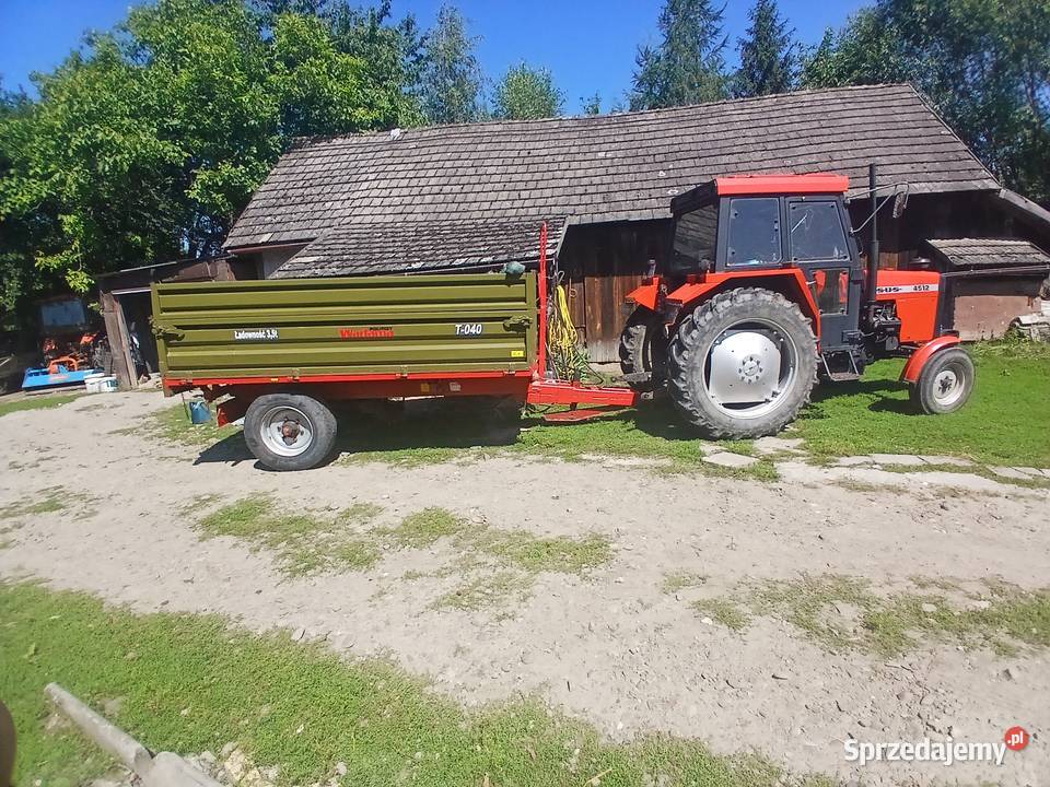 Ursus4512 przyczepa 35 sprzedam
