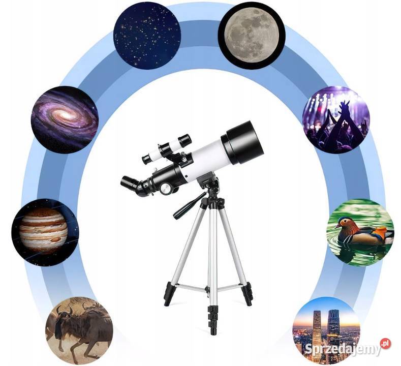 Teleskop Astrologiczny LUNETA 70mm Uchwyt n Białystok