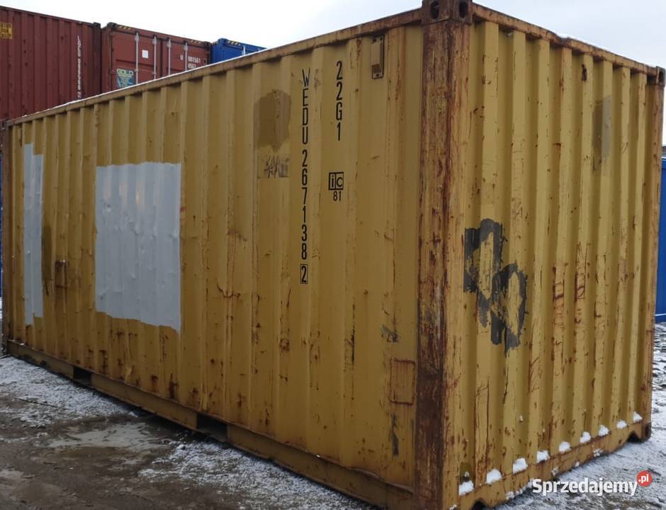 Kontenery morskie 20dv Używane Biznes i Przemysł Banino