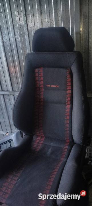 GTI Fotele Kubełkowe GTI limited edition Golf3 osobowe Krasnystaw