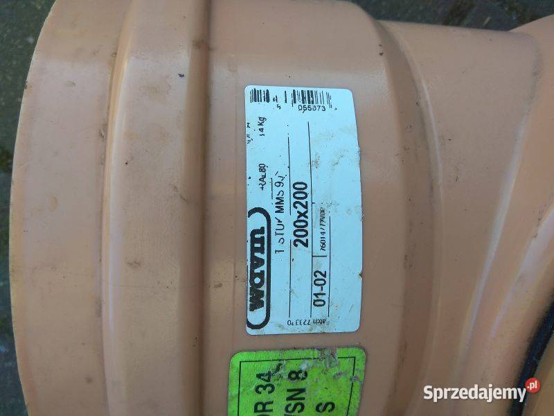 Trójnik kanalizacyjny PCV 20020090 PVC Jarocin