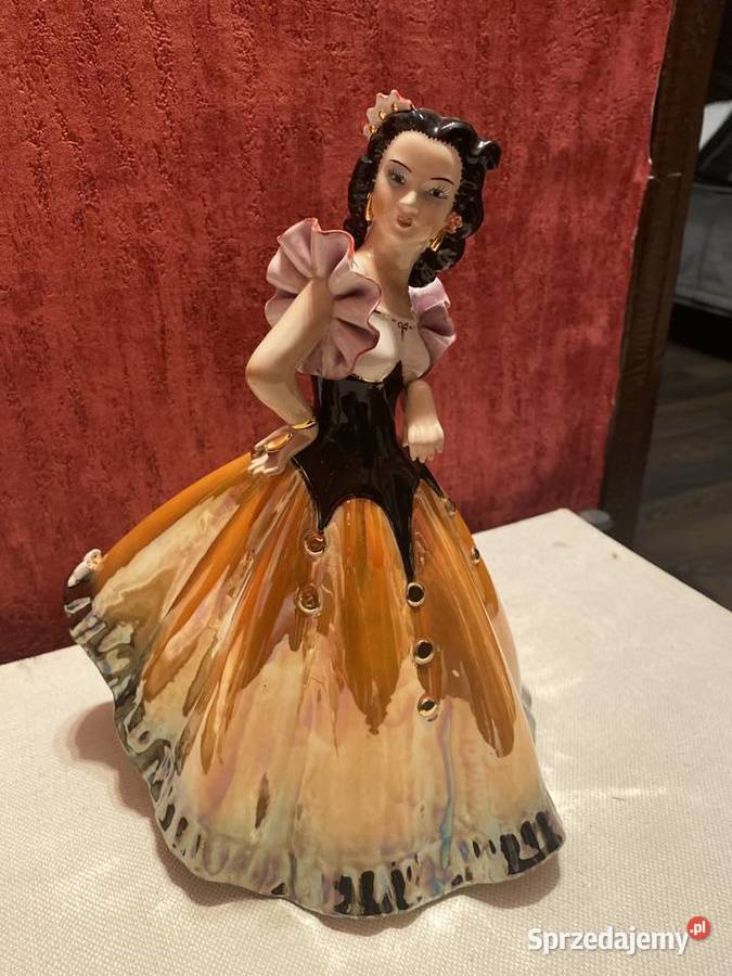 Porcelanowa figurka Porcelana i szkło Mońki