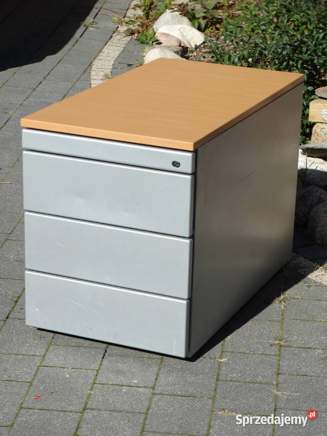 Kontener Biurkowy Metalowy Solidny Ciężki Szafka 55cm lubelskie