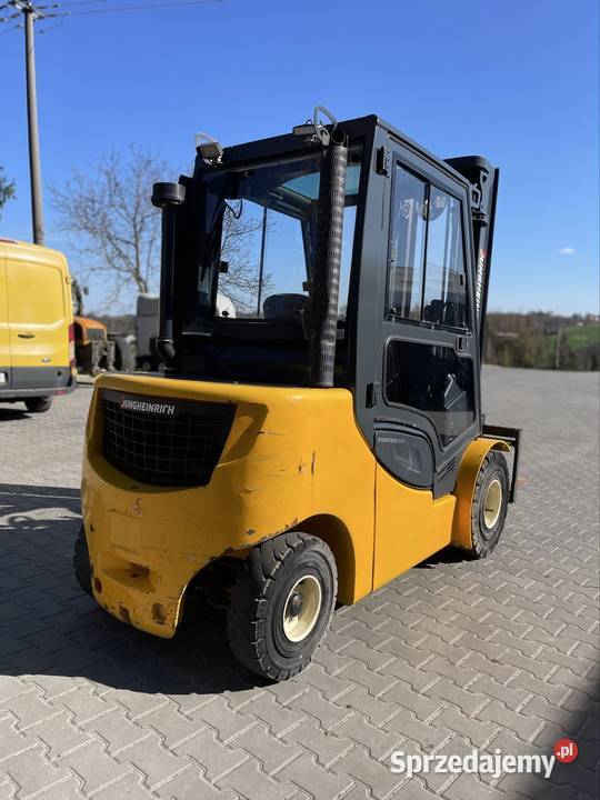 Wózek widłowy Jungheinrich DFG430S kabina Wolbrom