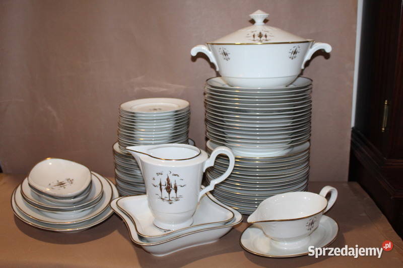 Serwis obiadowy Hackefors 14 osób 158 Szczecin