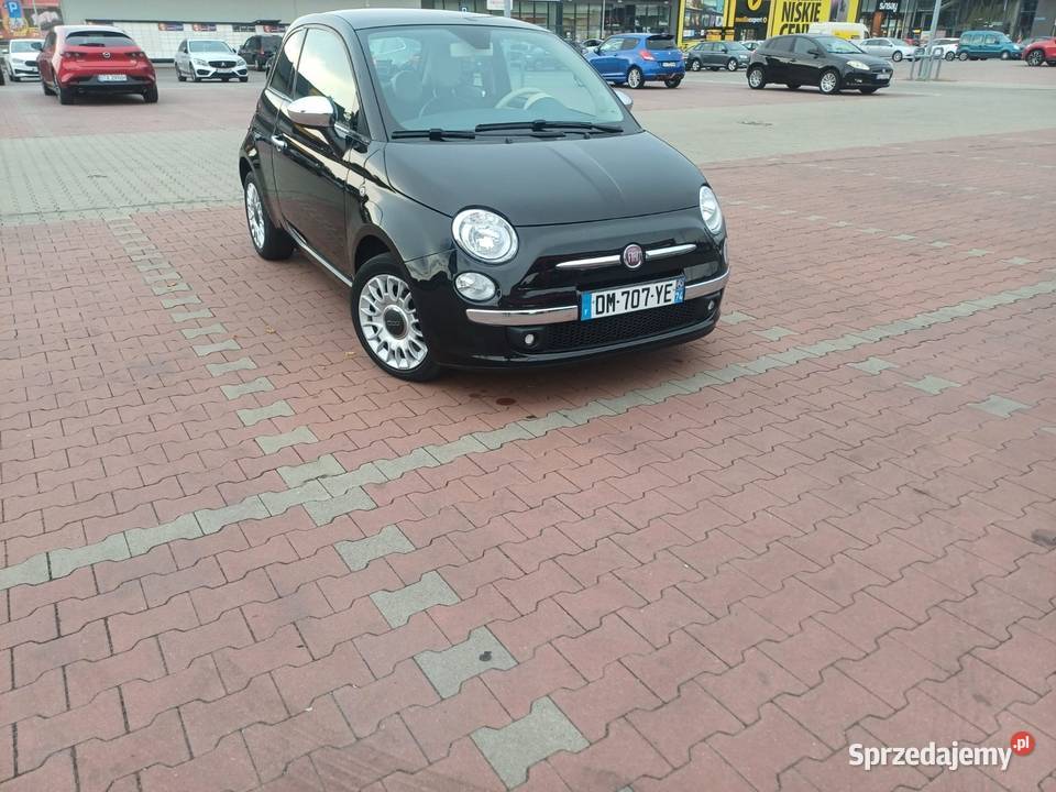 Fiat 500 2014r skórzana tapicerka 500